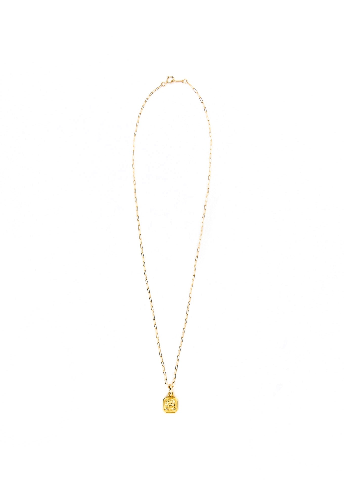 Rosebud Necklace Gold