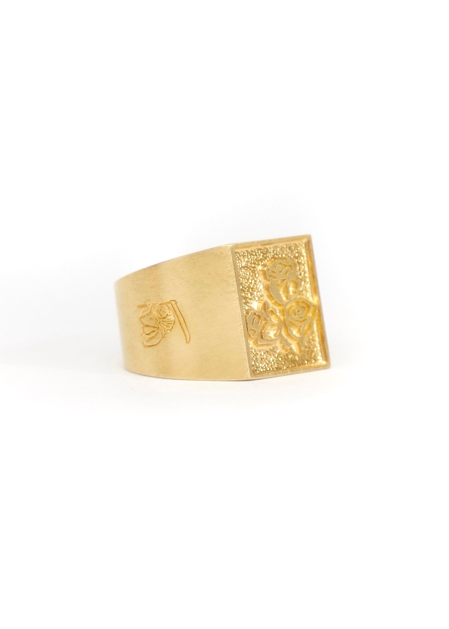 Sketchy Rose Gold Ring