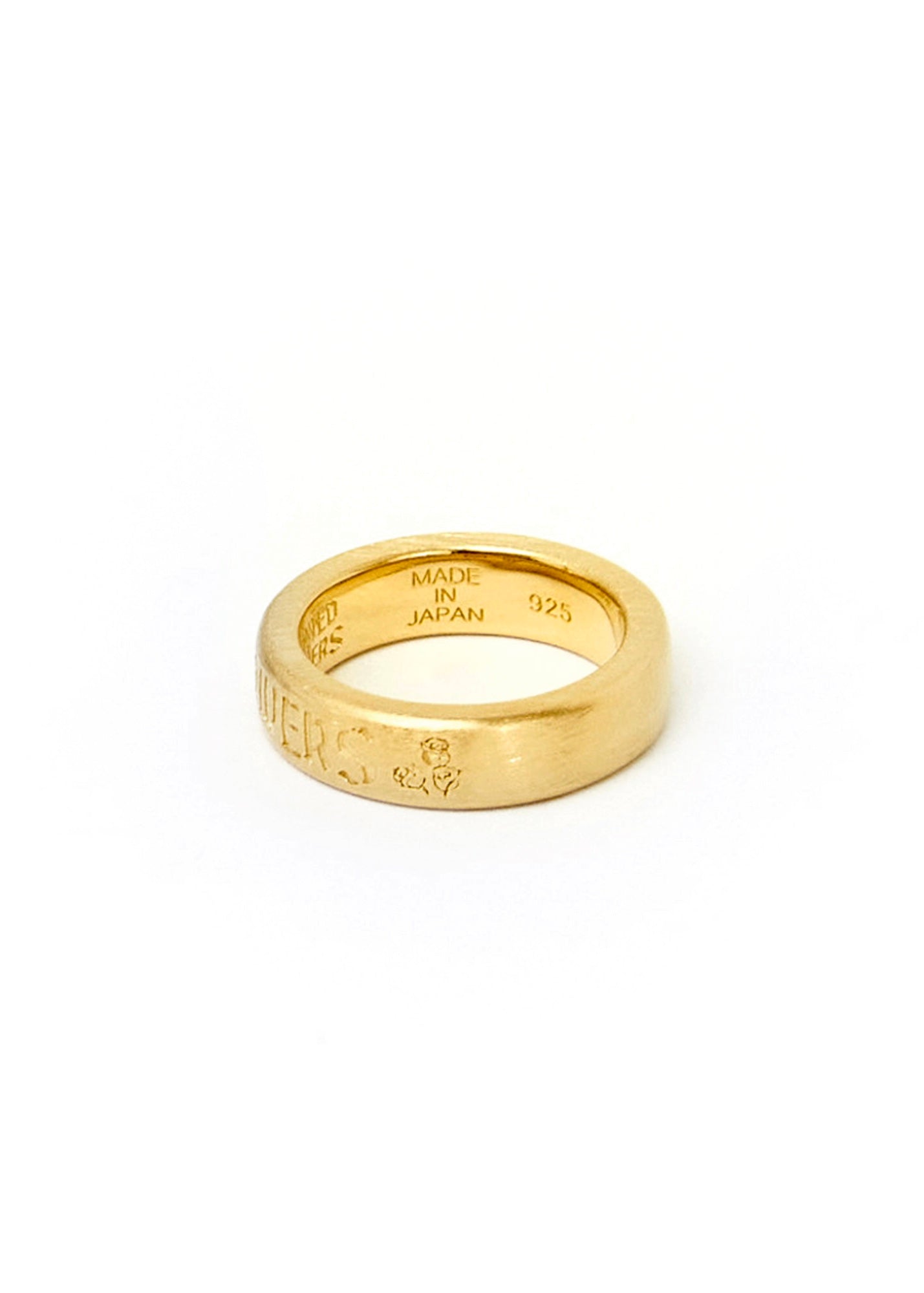 Thin Logo Ring Gold