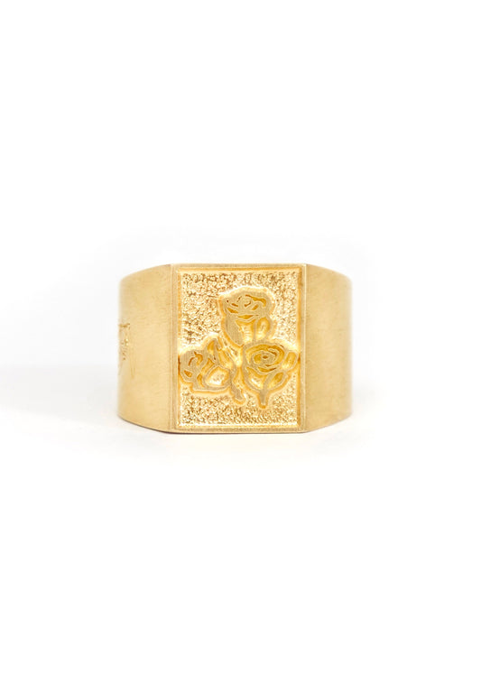 Sketchy Rose Gold Ring