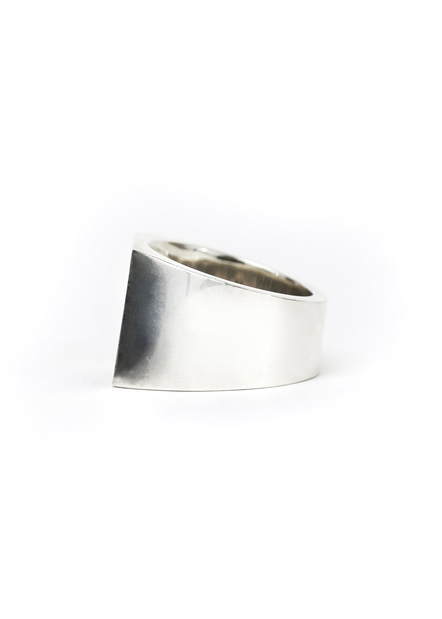 Sketchy Rose Silver Ring